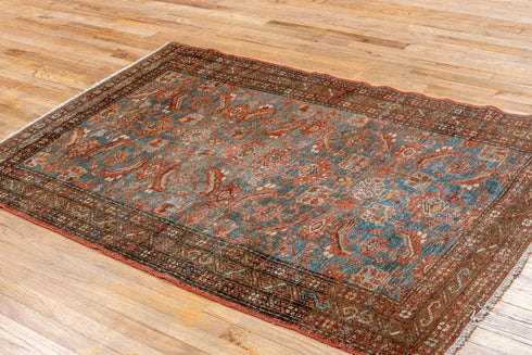 Antique Malayer Area Rug (4' x 6')